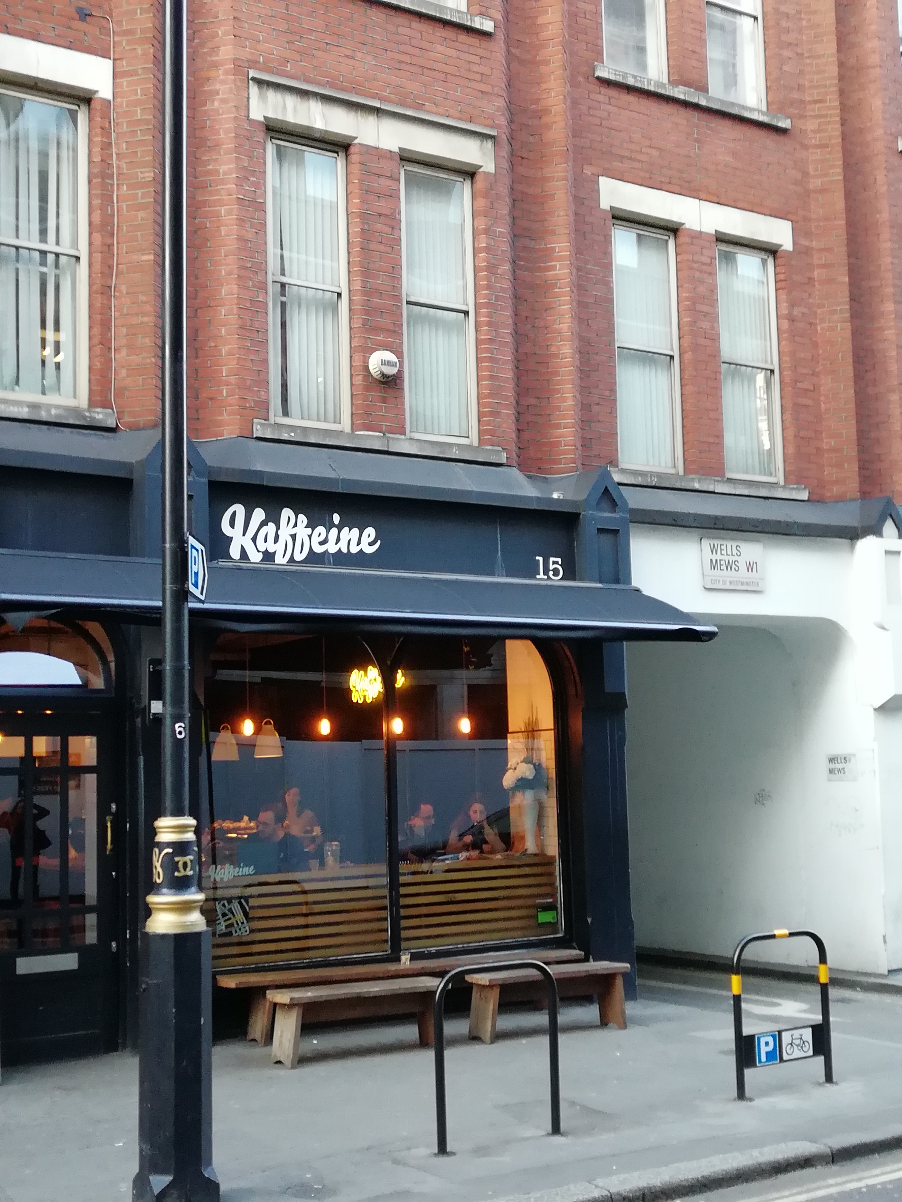 Kaffeine London Coffee cafe